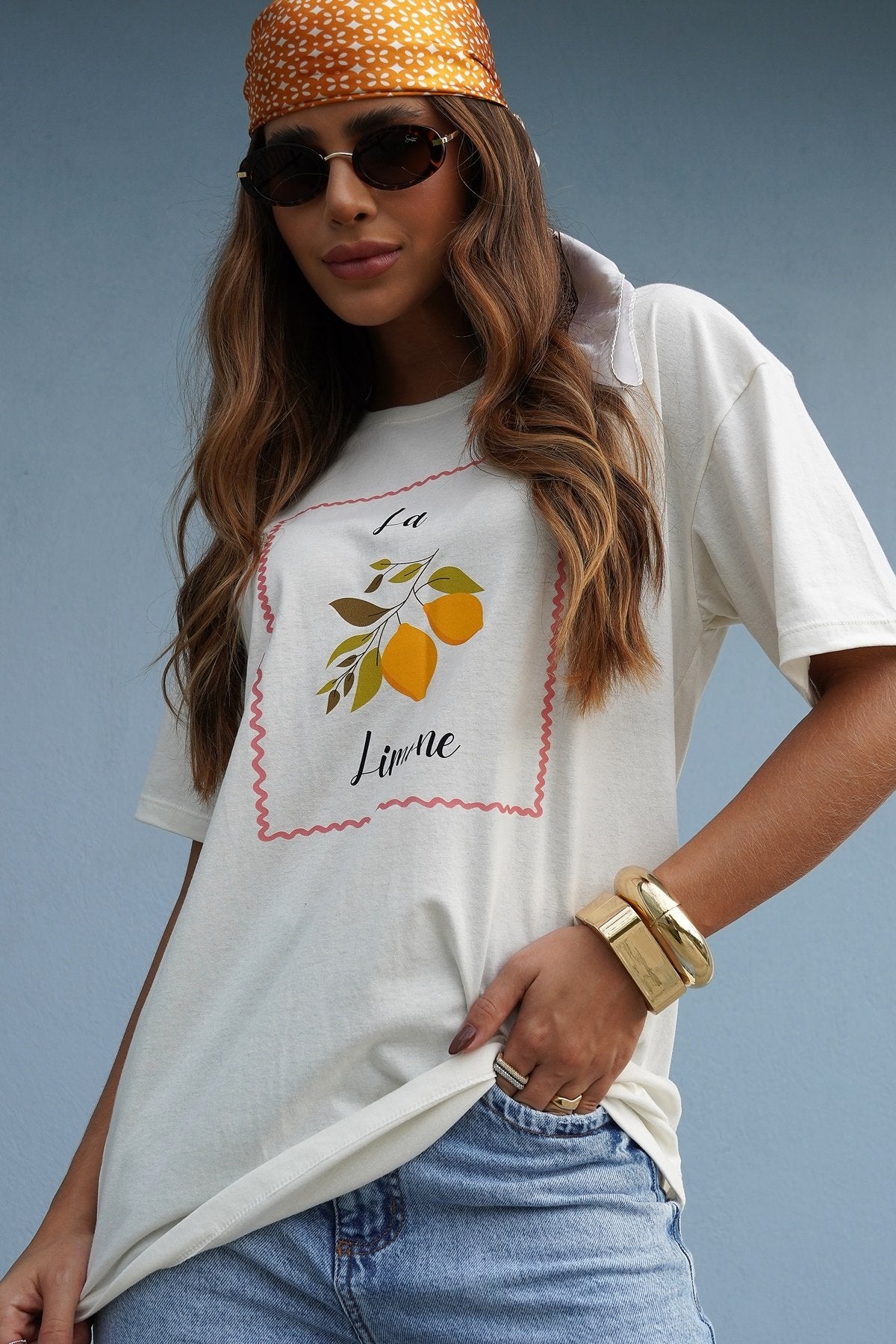 Blusa Feminina Oversized Off La Limone